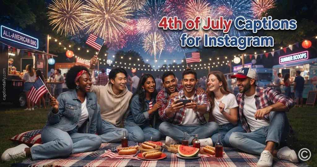4th of July Captions for Instagram