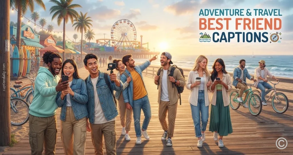Adventure & Travel Best Friend Captions