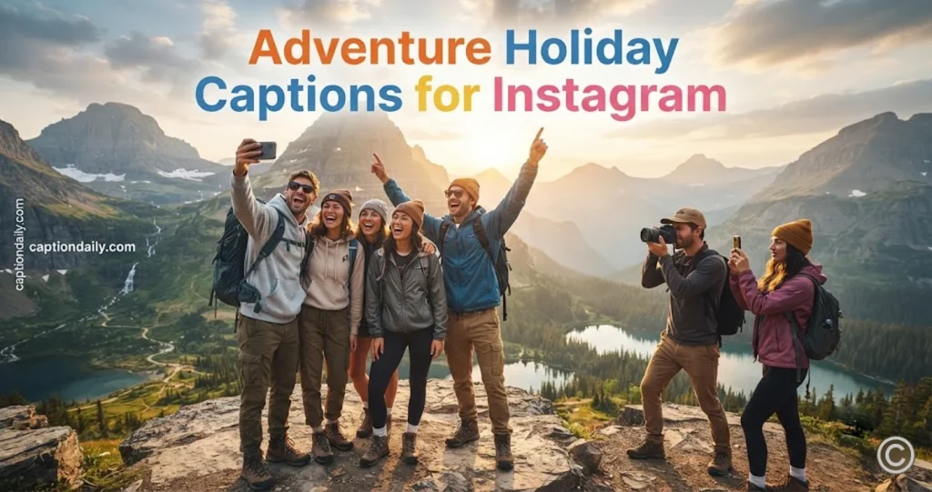 Adventure Holiday Captions for Instagram 