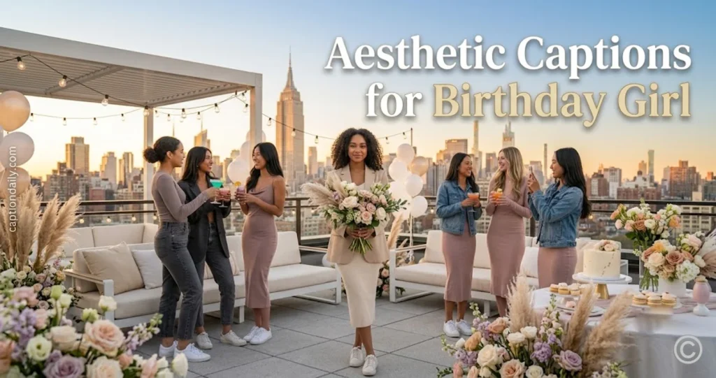 Aesthetic Captions for Birthday Girl 