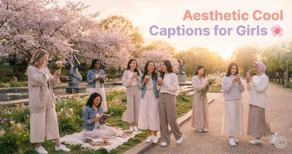 Aesthetic Cool Captions for Girls