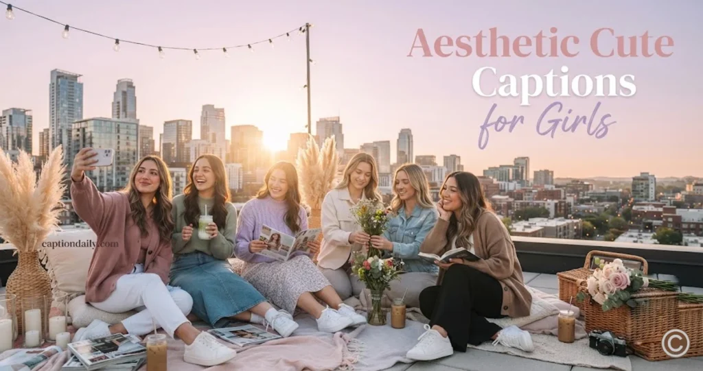 Aesthetic Cute Captions for Girls