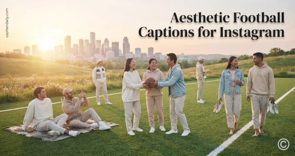 Aesthetic Football Captions for Instagram 