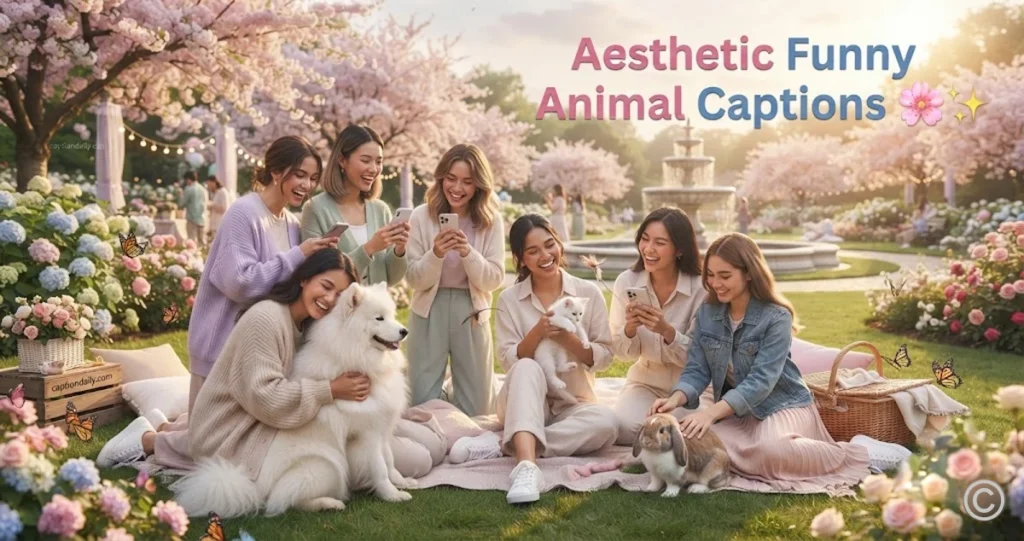 Aesthetic Funny Animal Captions