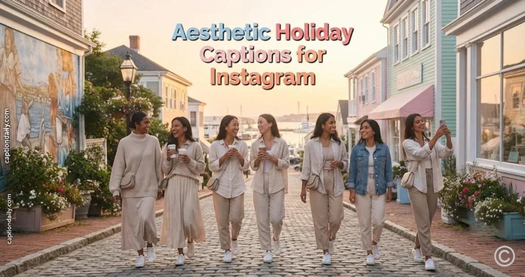 Aesthetic Holiday Captions for Instagram