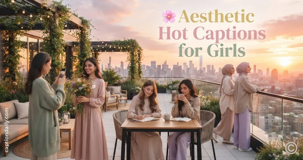 Aesthetic Hot Captions for Girls