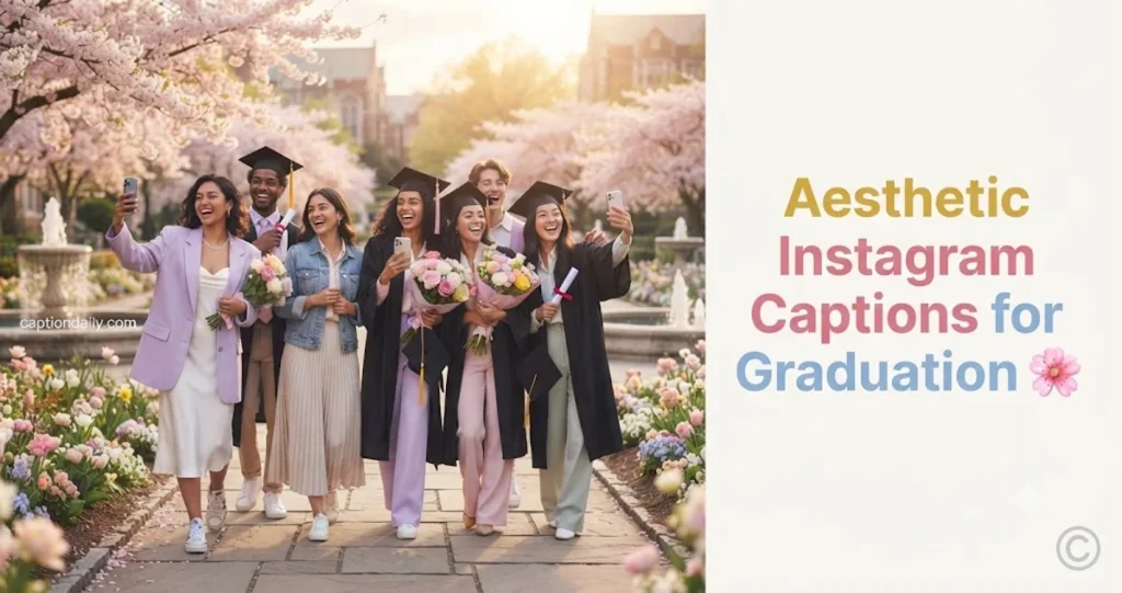 Aesthetic Instagram Captions for Graduation 