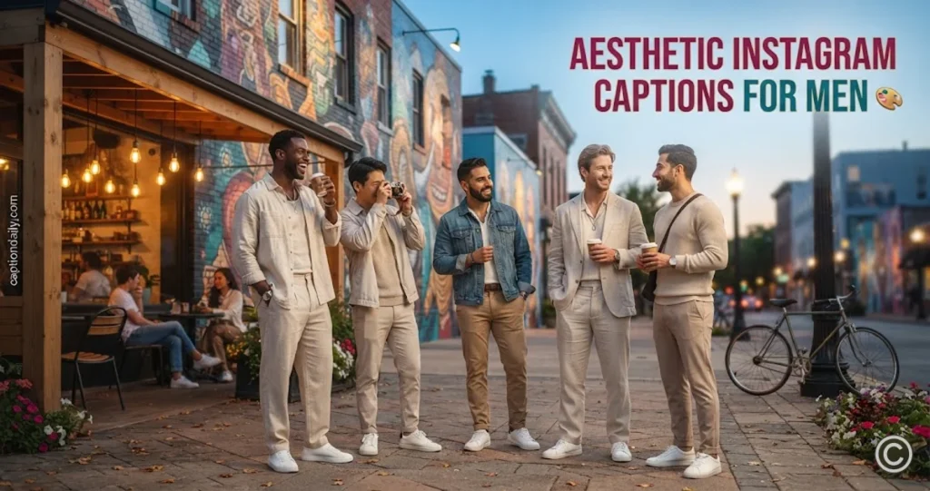 Aesthetic Instagram Captions for Men