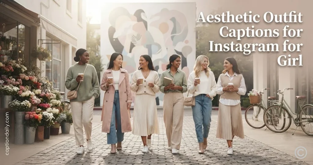 Aesthetic Outfit Captions for Instagram for Girl 