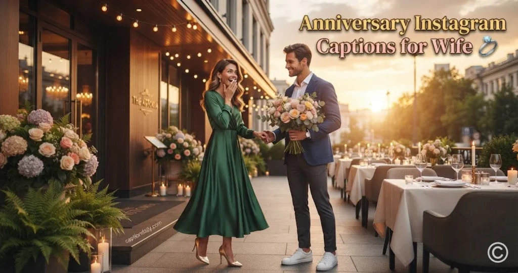 Anniversary Instagram Captions for Husband