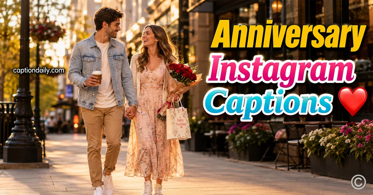Anniversary Instagram Captions