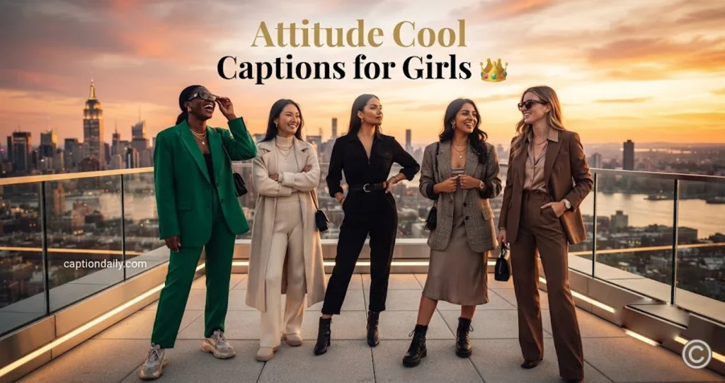 Attitude Cool Captions for Girls