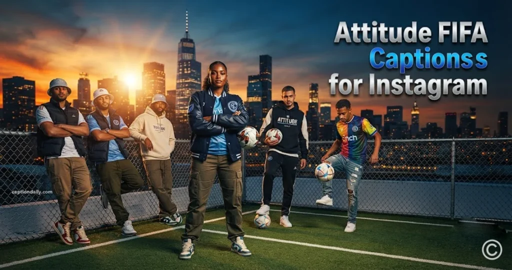 Attitude FIFA Captions for Instagram