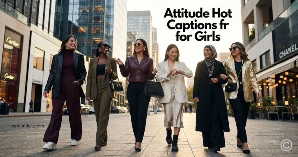 Attitude Hot Captions for Girls