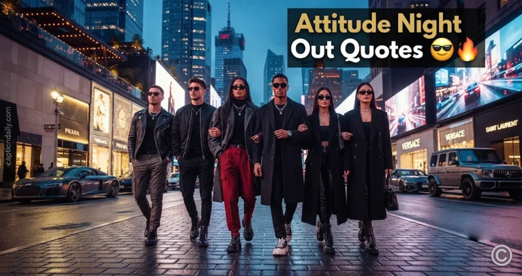 Attitude Night Out Quotes