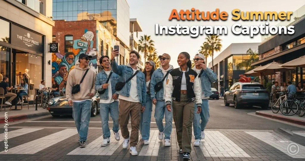Attitude Summer Instagram Captions