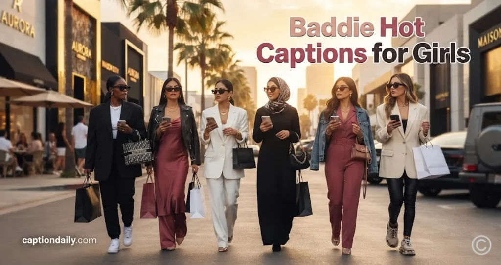 Baddie Hot Captions for Girls