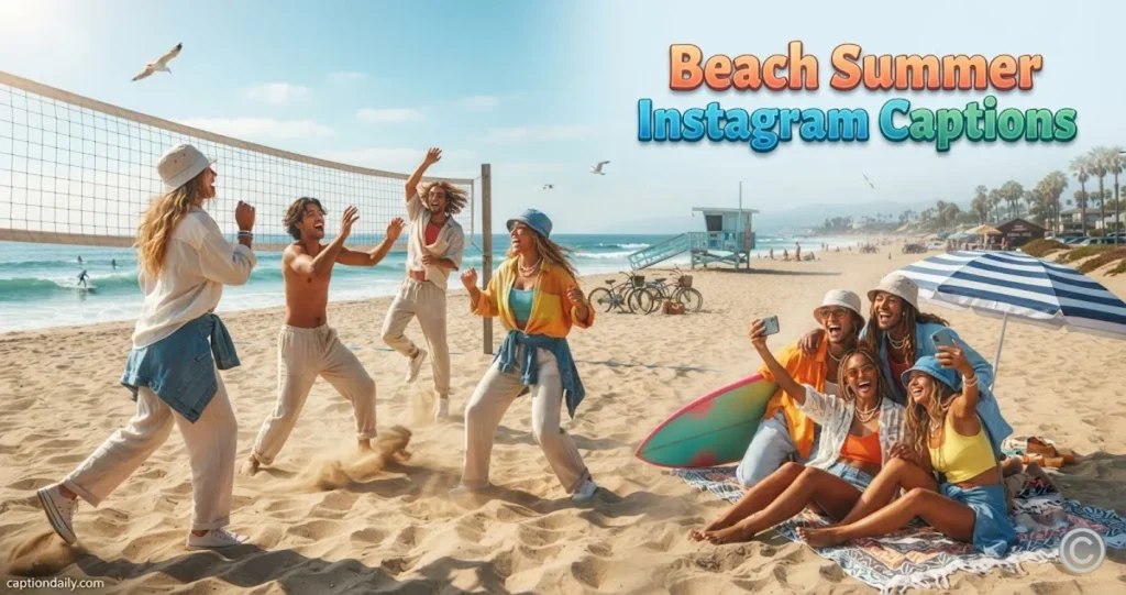 Beach Summer Instagram Captions