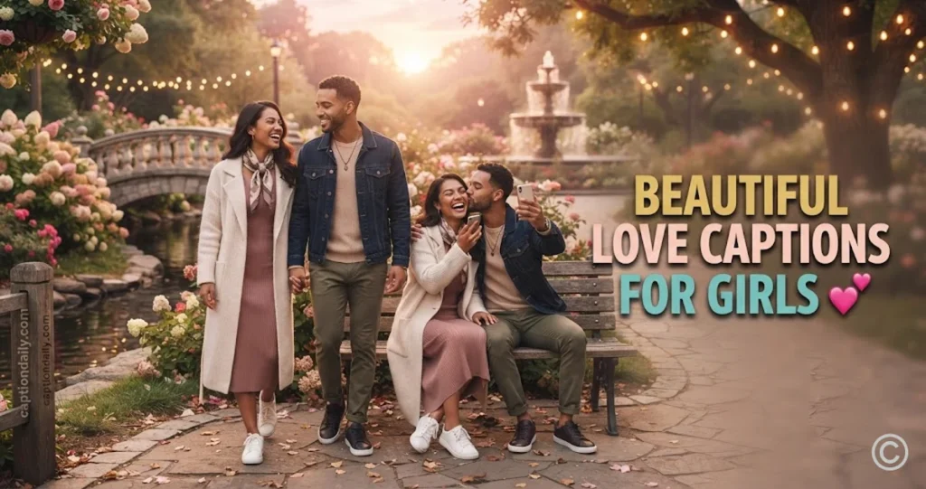 Beautiful Love Captions for Girls