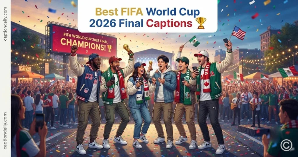 Best FIFA World Cup 2026 Final Captions 