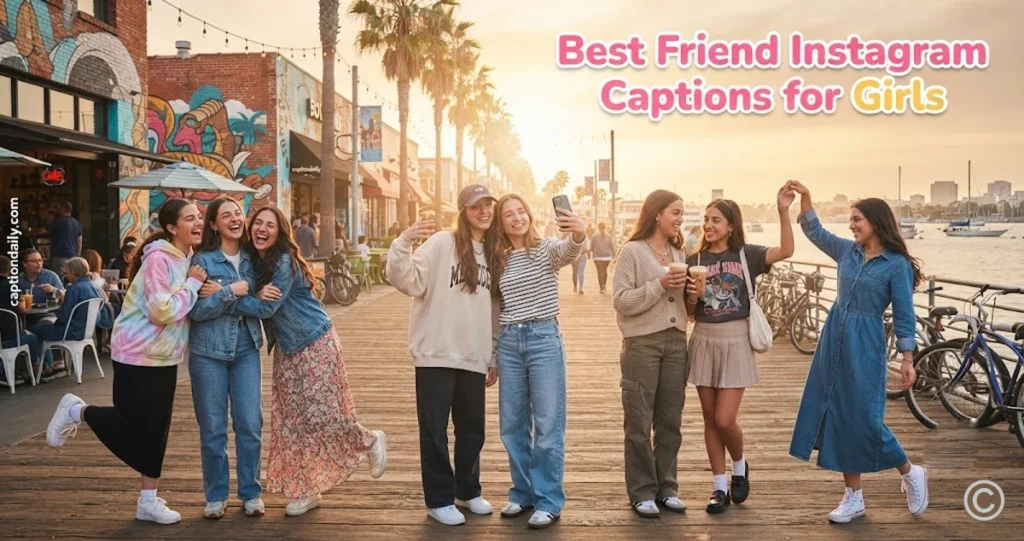 Best Friend Instagram Captions for Girls