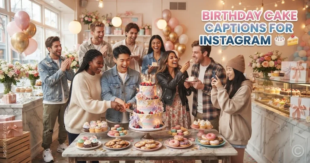 Birthday Cake Captions for Instagram 