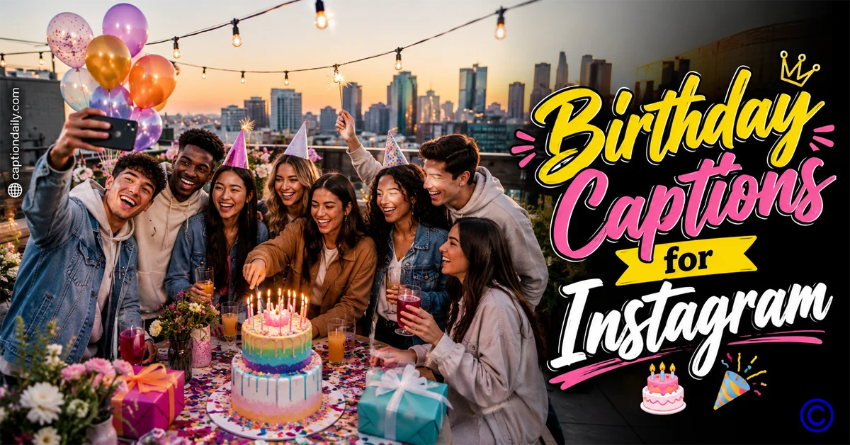 Birthday Captions for Instagram
