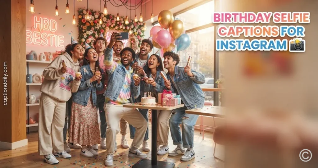 Birthday Selfie Captions for Instagram
