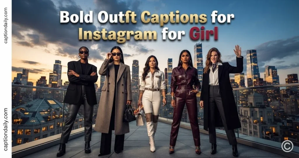 Bold Outfit Captions