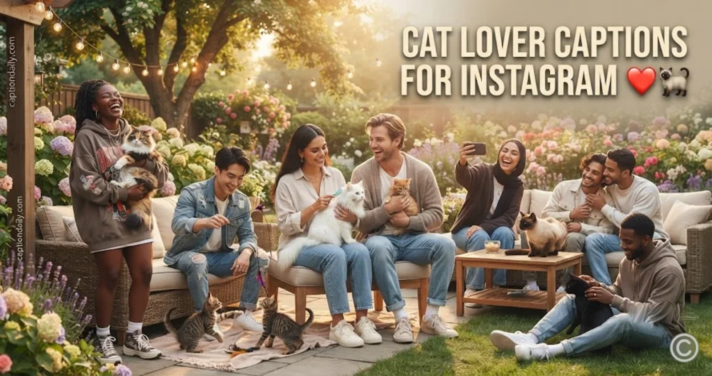 Cat Lover Captions for Instagram 