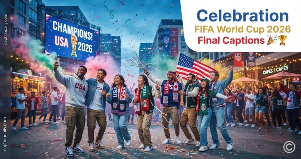 Celebration FIFA World Cup 2026 Final Captions