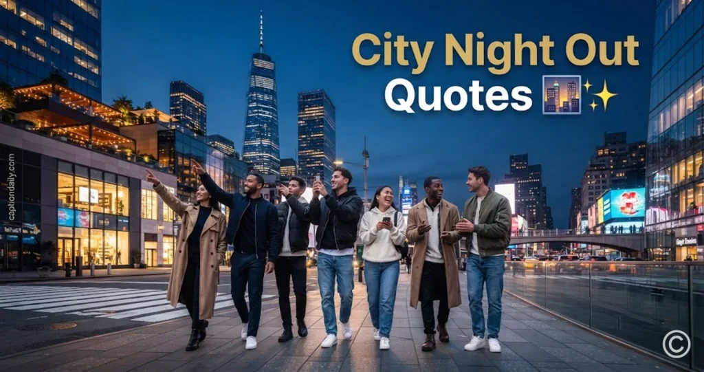 City Night Out Quotes