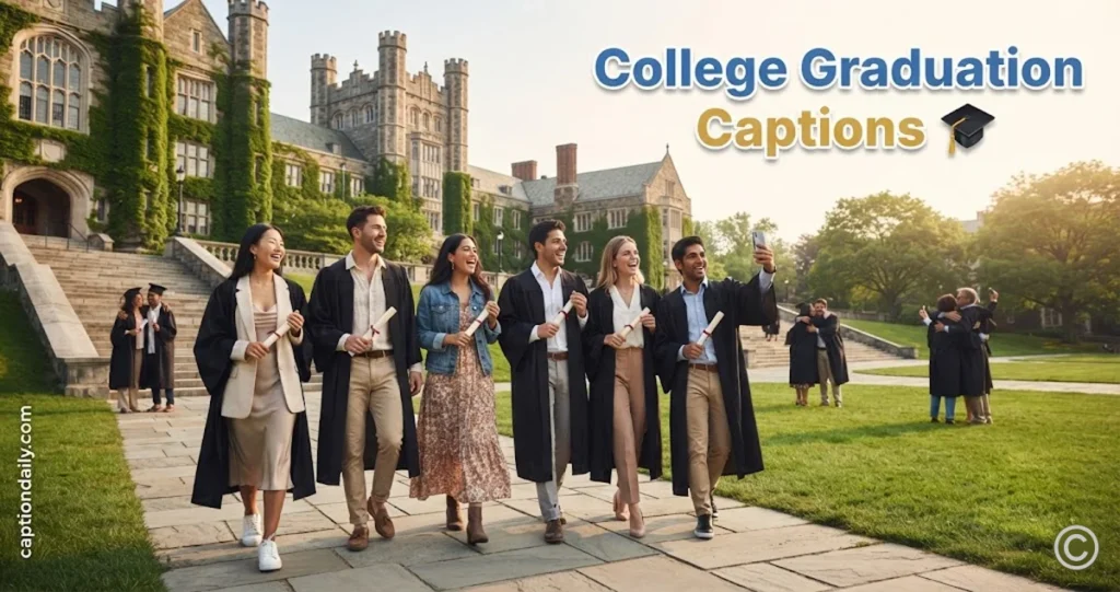 College Graduation Captions 