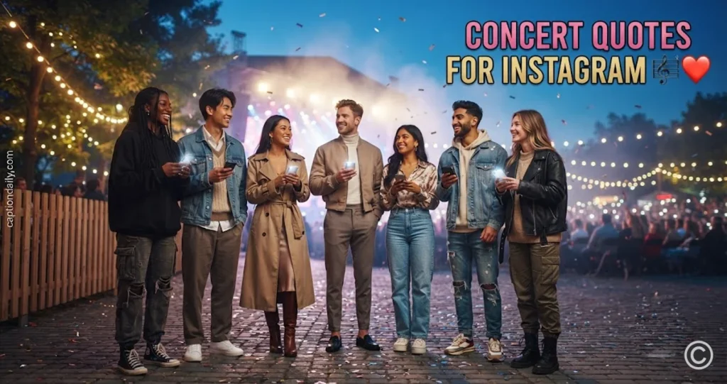 Concert Quotes for Instagram