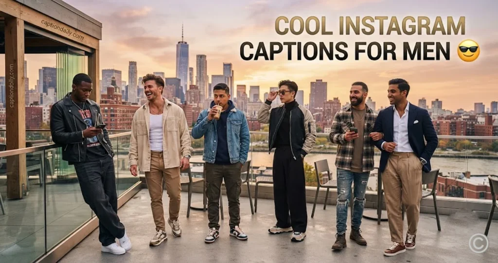 Cool Instagram Captions for Men