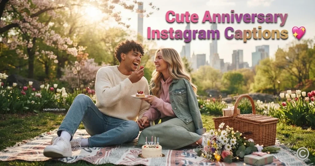 Cute Anniversary Instagram Captions