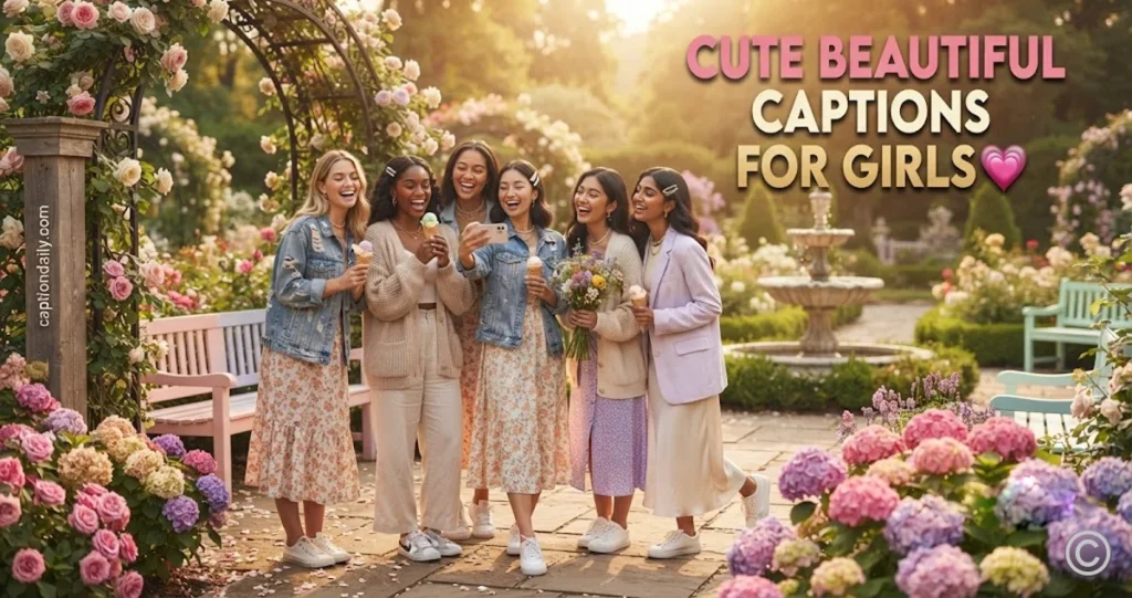 Cute Beautiful Captions for Girls 