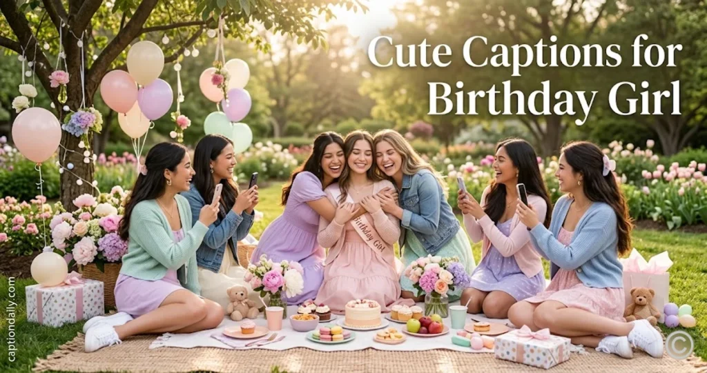 Cute Captions for Birthday Girl