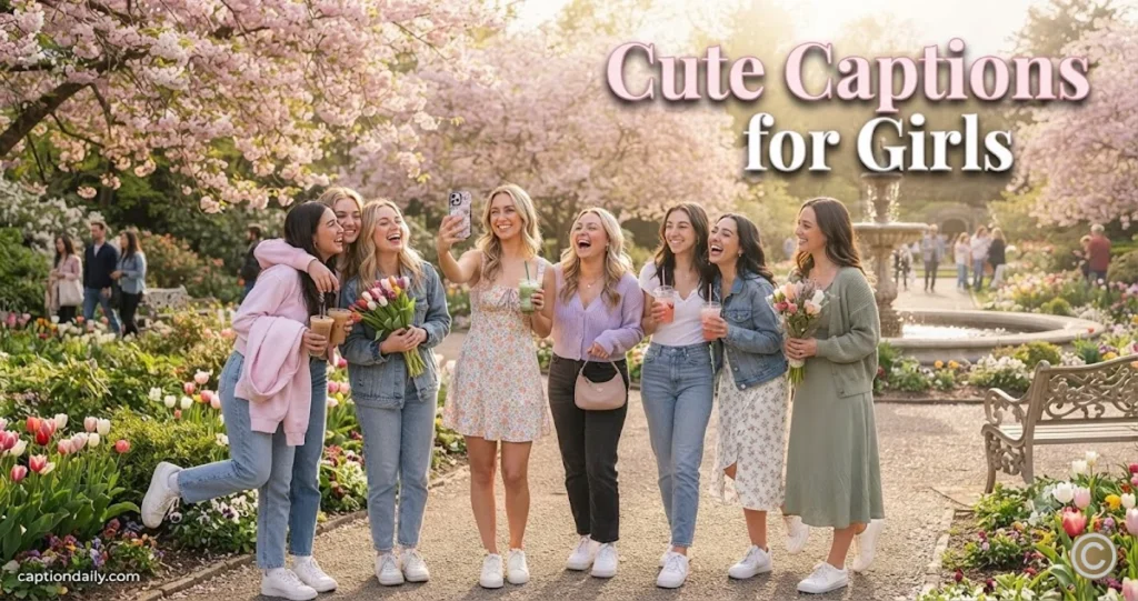 Cute Captions for Girls