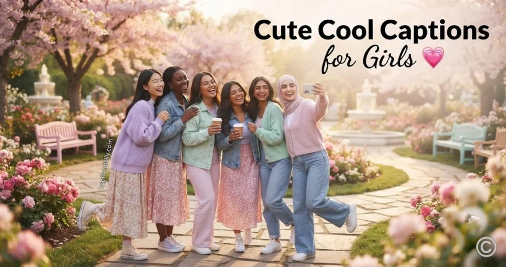Cute Cool Captions for Girls