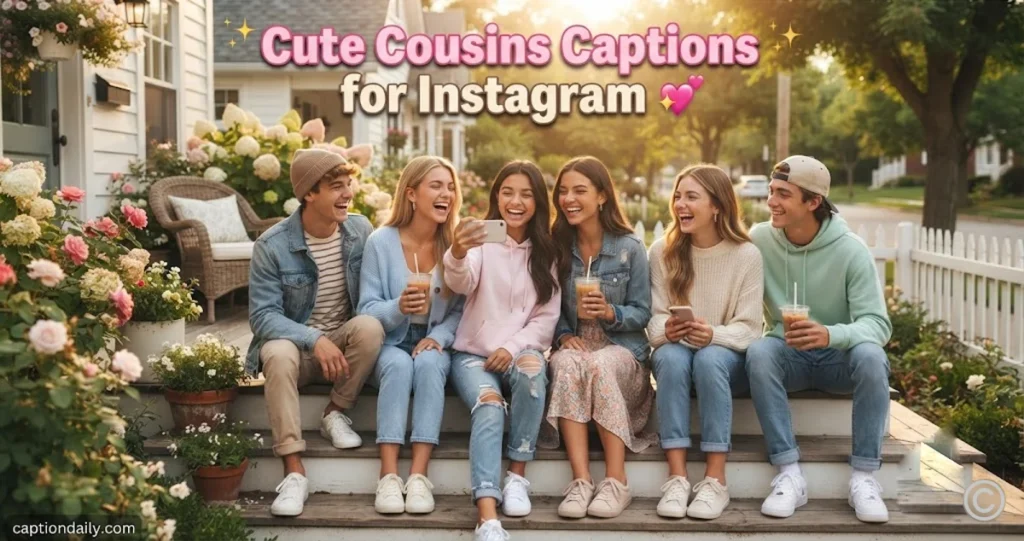 Cute Cousins Captions for Instagram