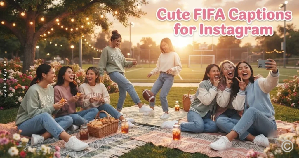 Cute FIFA Captions for Instagram
