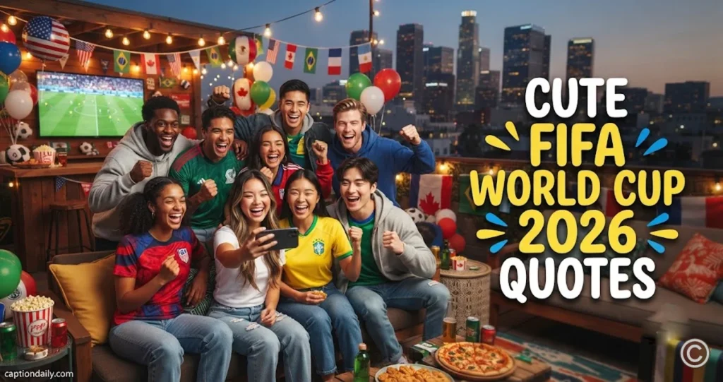 Cute FIFA World Cup 2026 Quotes
