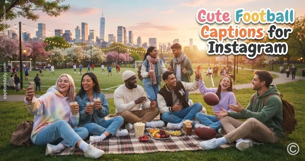 Cute Football Captions for Instagram