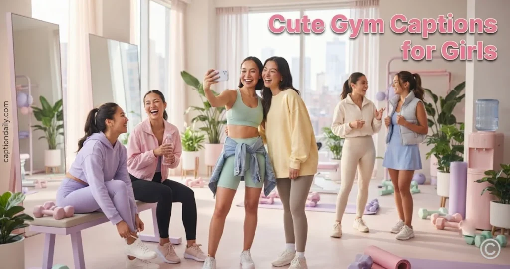 Cute Gym Captions for Girls