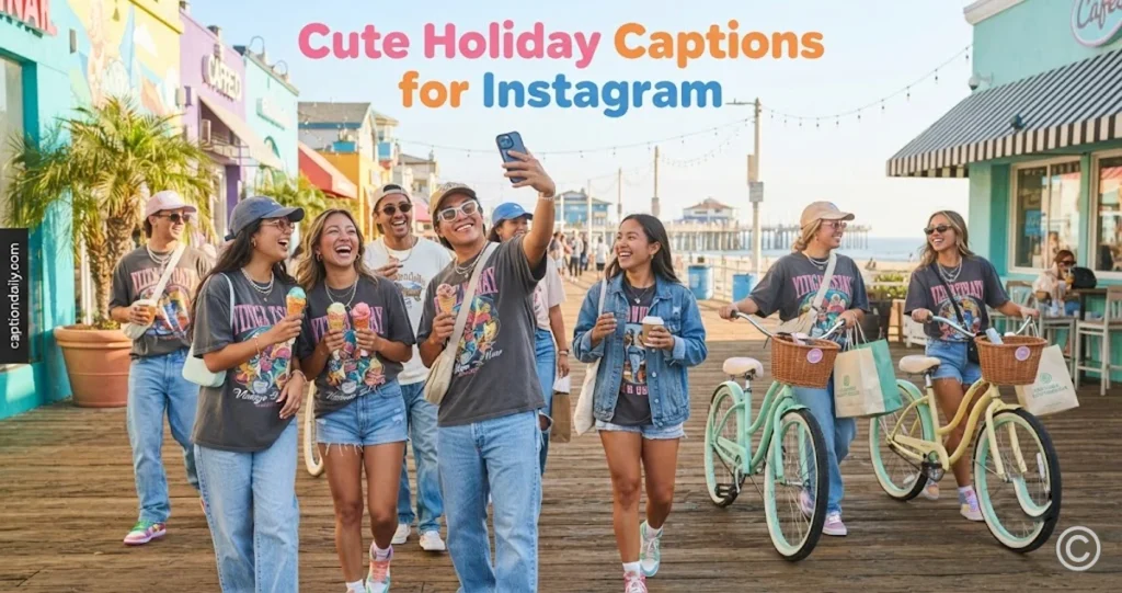 Cute Holiday Captions for Instagram 