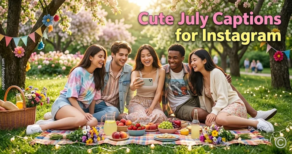 Cute July Captions for Instagram