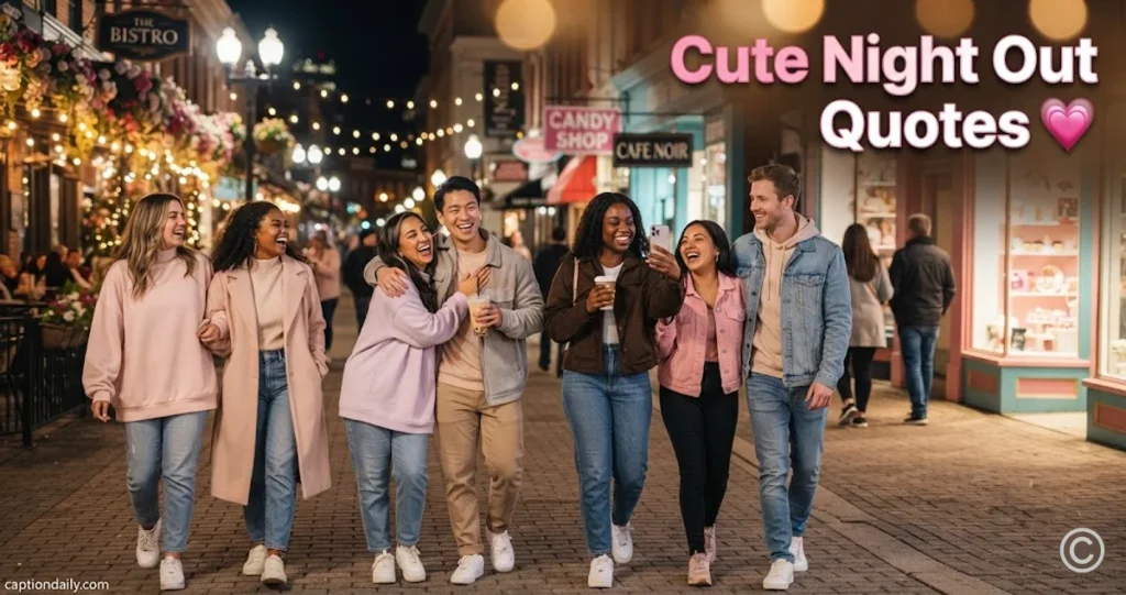 Cute Night Out Quotes