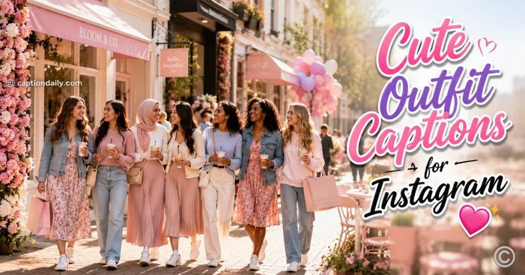 Cute Outfit Captions for Instagram