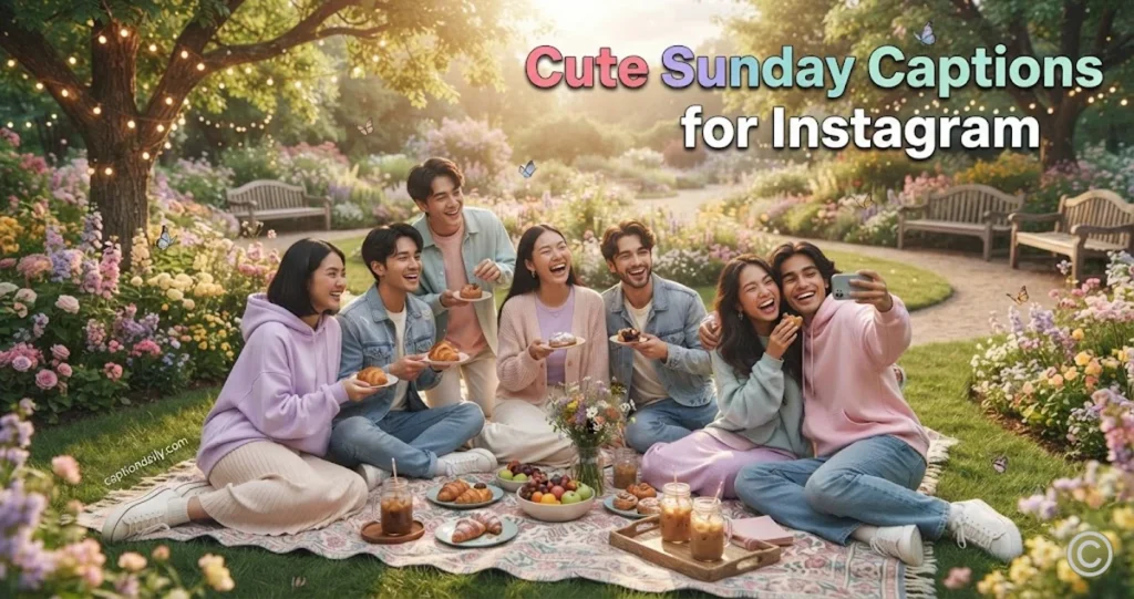 Cute Sunday Captions for Instagram